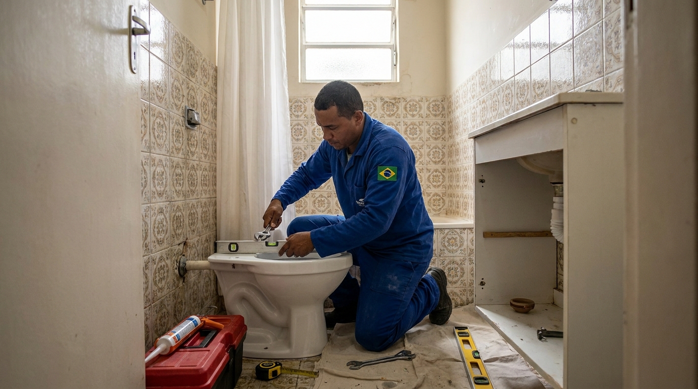 Ajuste de Base e Vedação em São Gonçalo‑RJ